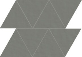 Мозаика 749609 Neutra 6.0 06 Grafite Mosaico F Triangolo 10x15 30x35