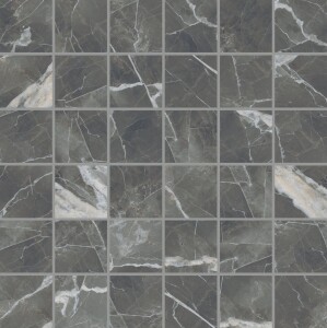 Мозаика 756680 Stones 2.0 Calacatta Black Smooth Mosaico 5x5 30x30