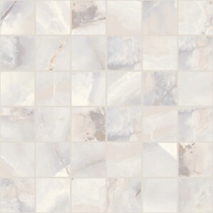 Мозаика 767641 Onyx&More White Onyx Glossy Mosaico 5x5 30x30