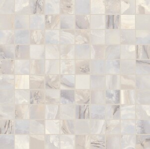 Мозаика 767653 Onyx&More White Onyx Glossy Mosaico 3x3 30x30