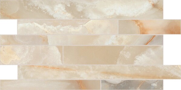 Мозаика 767671 Onyx&More Golden Onyx Glossy Modulo Listello SF 30x60