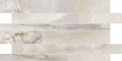 Мозаика 767674 Onyx&More White Onyx Satin Modulo Listello SF 30x60