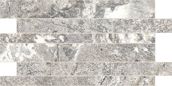 Мозаика 767678 Onyx&More White Porphyry STR Modulo Listello SF 30x60