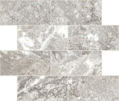 Мозаика 767711 Onyx&More White Porphyry STR Modulo Muretto 6mm 7,5x15 30x30