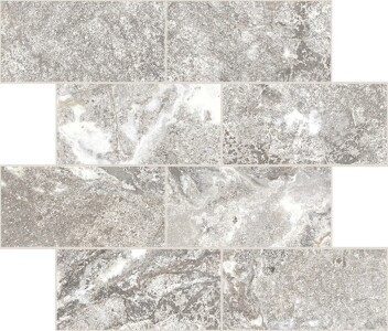 Мозаика 767711 Onyx&More White Porphyry STR Modulo Muretto 6mm 7,5x15 30x30