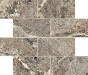 Мозаика 767712 Onyx&More Golden Porphyry STR Modulo Muretto 6mm 7,5x15 30x30