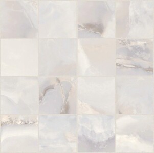 Мозаика 767696 Onyx&More White Onyx Satin Mosaico 6mm 7,5x7,5 30x30