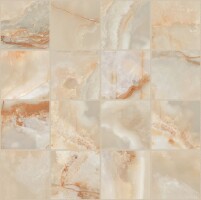 Мозаика 767697 Onyx&More Golden Onyx Satin Mosaico 6mm 7,5x7,5 30x30