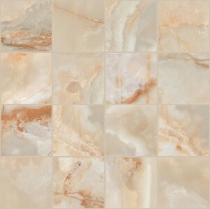 Мозаика 767697 Onyx&More Golden Onyx Satin Mosaico 6mm 7,5x7,5 30x30