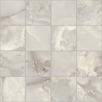 Мозаика 767698 Onyx&More Silver Onyx Satin Mosaico 6mm 7,5x7,5 30x30