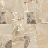 Мозаика 767782 Onyx&More Golden Blend Satin Mosaico 6mm 7,5x7,5 30x30