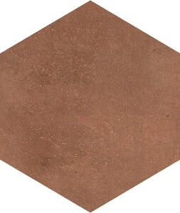 Керамогранит 781807 Sensi Terre Mattone Nat Esagono 22x20