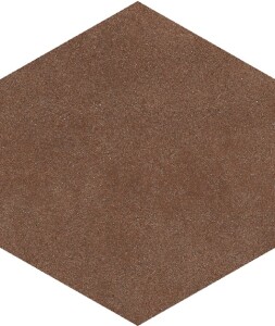 Керамогранит 781814 Sensi Terre Amaranto Grana Grip Esagono 22x20