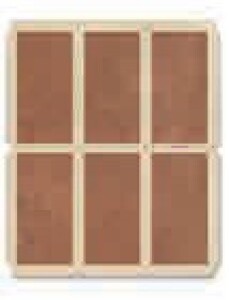Мозаика 781833 Sensi Terre Mattone + Cotone Tappeto Nat 55х32