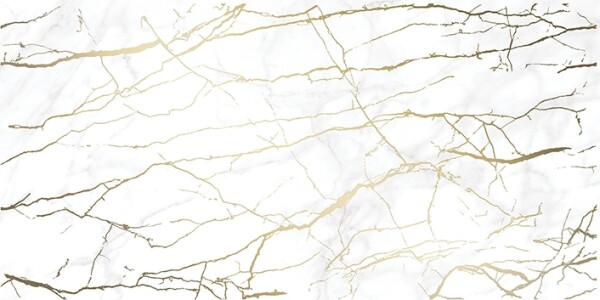 Плитка KT2L051DT Calacatta вставка узор белый 29,8x59,8
