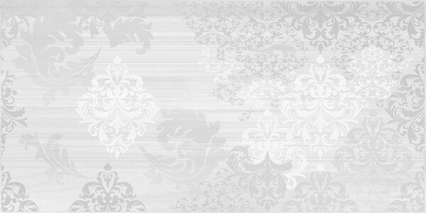 Плитка GS2L051DT Grey Shades вставка узор белый 29,8x59,8
