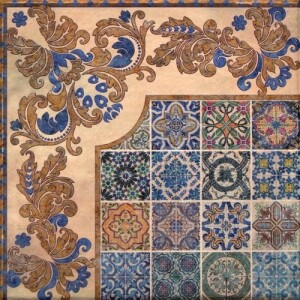Керамогранит Ang. Roseton IBERIA 33*33