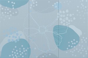 Плитка ND_D0014 Панно Pastel Montage 60х90