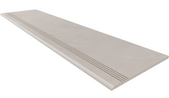 Ступени Ступень GF01 Graffito Light Grey неполированный с насечками 30x120