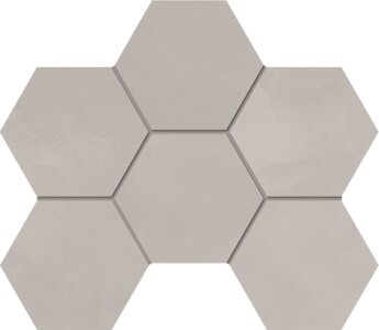 Мозаика Мозаика GF01 Graffito Light Grey Hexagon неполированный 25x28,5