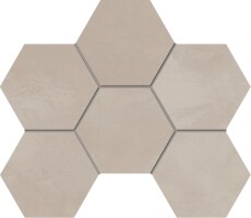 Мозаика Мозаика GF02 Graffito Light Beige Hexagon неполированный 25x28,5