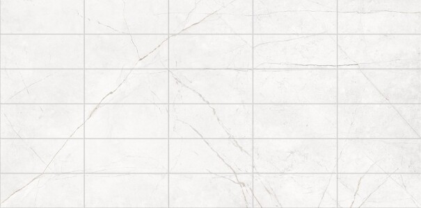Керамогранит Фальшмозаика NL00 Nolana White Bricks Неполированный 59,2х119,3