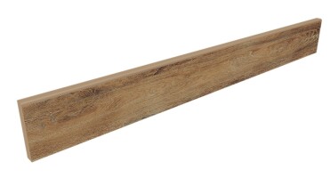 Керамогранит Плинтус BG01 Brigantina Oak неполированный 7x60x8