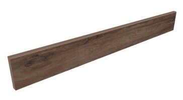 Керамогранит Плинтус BG05 Brigantina Wenge неполированный 7x60x8