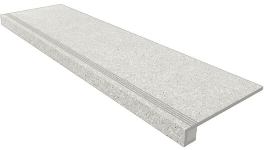 Ступени Комплект Ступень CM01 Cosmos 33x120 неполированная прямоугольный бортик + Подступенок .145x120