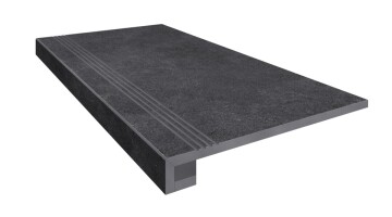 Ступени Комплект Ступень LN04 Luna 33x120 неполированная с бортиком + Подступенок 14.5x120