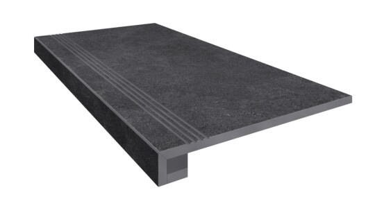 Ступени Комплект Ступень LN04 Luna 33x120 неполированная с бортиком + Подступенок 14.5x120