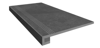 Ступени Комплект Ступень TE04 Terra 33x120 неполированная с бортиком + Подступенок 14.5x120