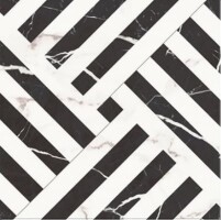 Керамогранит Apollon Charcoal Black Pre-cut 45x45