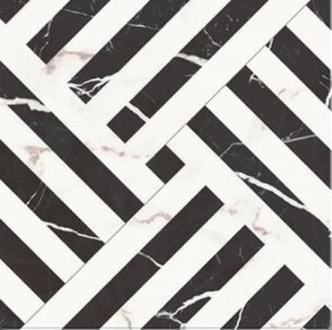 Керамогранит Apollon Charcoal Black Pre-cut 45x45