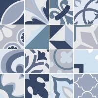 Керамогранит Mosaico Lumier Blue 30x30