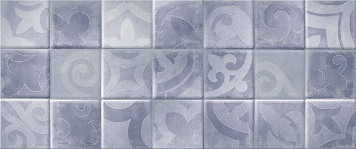 Плитка Folk blue голубой 02 25х60