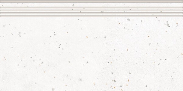 Ступени G-40/AMR/st01 Granella White 294x600x9