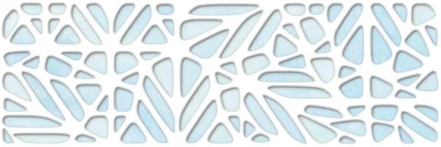 Плитка R0001394 Sirio Art Blue Gloss 20x60
