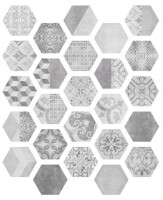 Керамогранит Nuuk Hexa 23,2x26,7