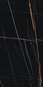 Керамогранит K-1004/MR Marble Trend Nero Dorato 600x1200x10