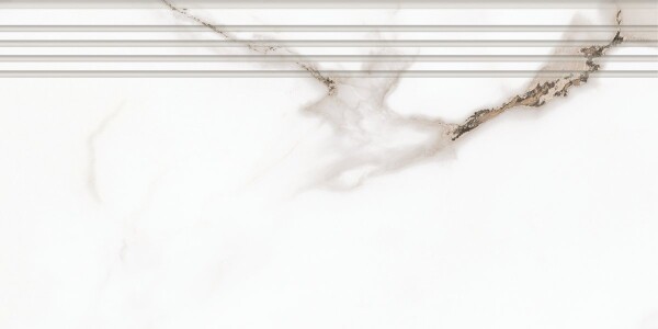 Ступени K-2001/MR/st01 Iceberg White 294х600x9