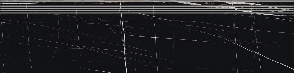 Ступени K-1004/MR/st01 Marble Trend Nero Dorato 294х1200x10