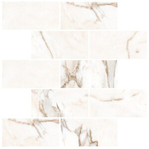 Мозаика K-1001/MR/m13 Marble Trend Gold 30.7х30.7
