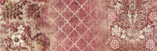 Плитка M12L Outfit Ivory Decoro Jacquard 25x76