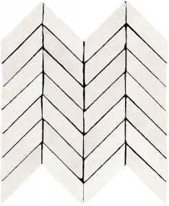 Мозаика M3SC Alchimia Mosaico Spina White 30x37