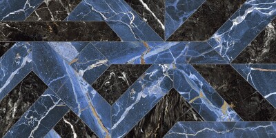 Керамогранит 118716 Outline Blue Levigato Rettificato 60x120