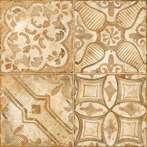 Керамогранит Materia Decoro Patch Mix Warm Rosso 30*30