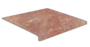 Ступени Mat Scalino Monolitico Rosso 30x33