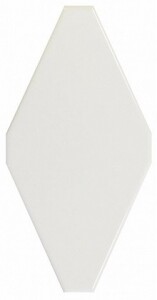 Плитка C RL BIANCO Capitonne Rombo Liscio Bianco 10x20