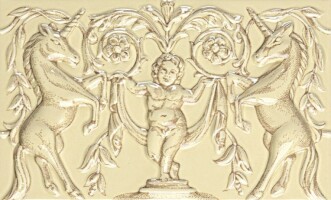 Плитка B UNIC A 02 Grand Elegance UNICORNI CREMA A 12,5X20